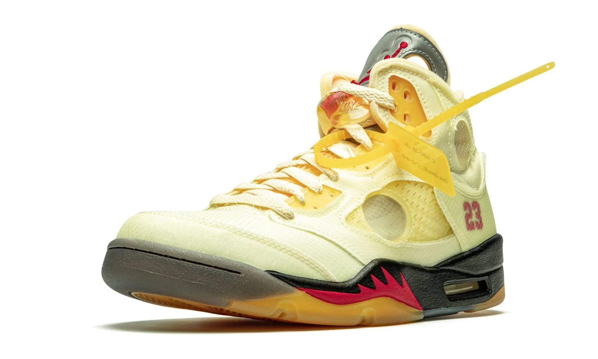 Air Jordan 5 Retro Sp Off White Sail Dh8565 100 (2) - xxxkicks.net